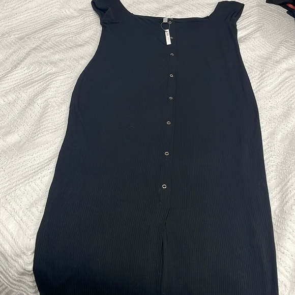 Midi maternity dress - Picture 1 of 5